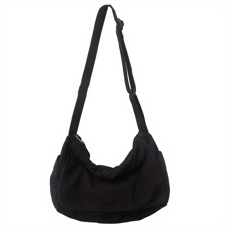 Women’S Messenger Bag Vintage Handbag Canvas Teenager Shoulder Tote Bags Casual