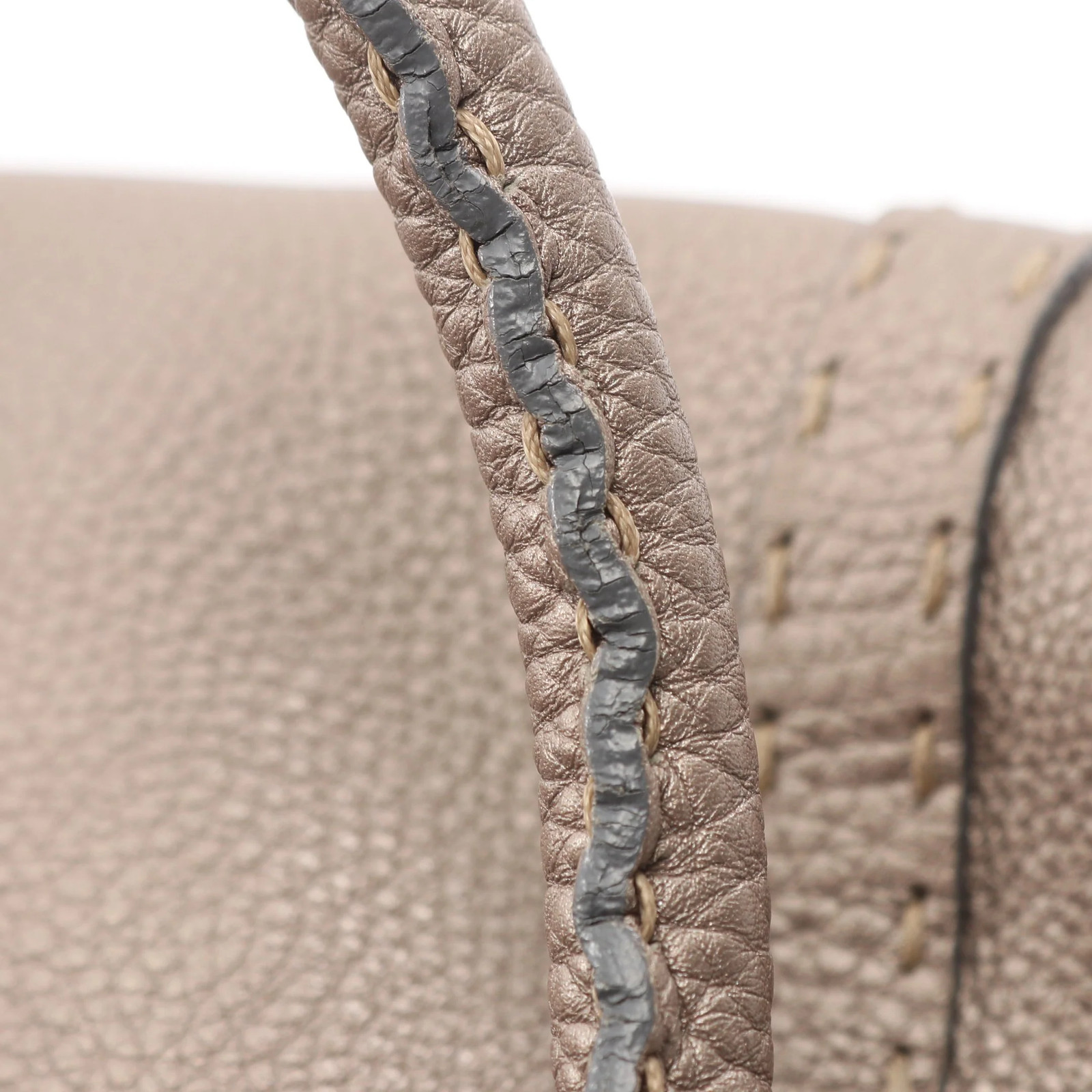 Fendi Handbag Beige Leather #RCB1866