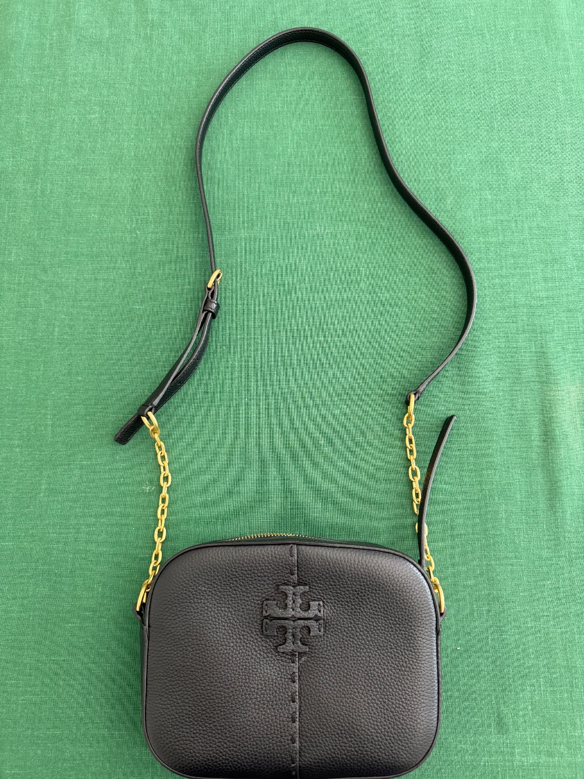 Tory Burch Crossbody Camera Bag, Black Style # 10005626 08-22