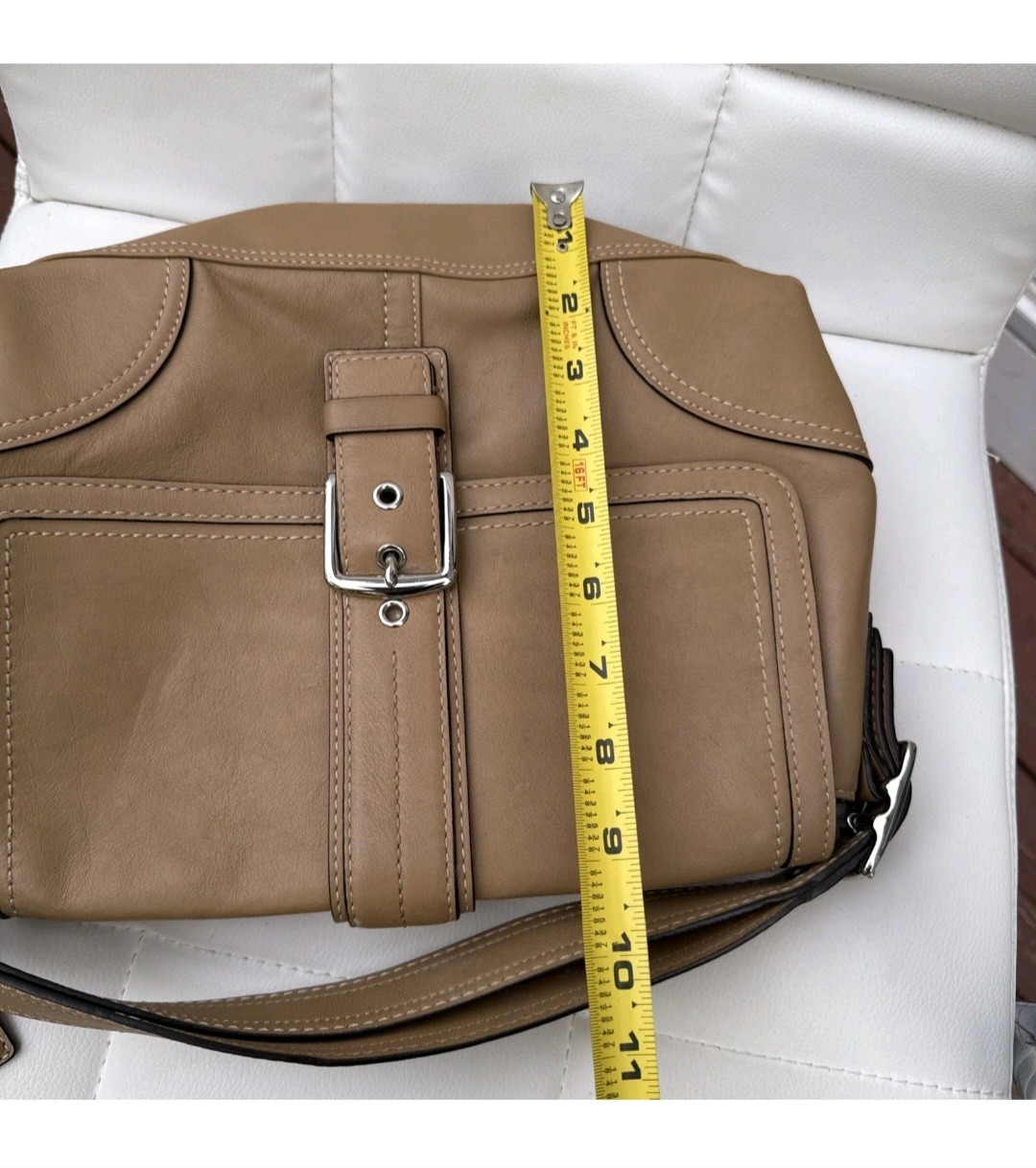 Coach Hampton Hobo Bag Tan
