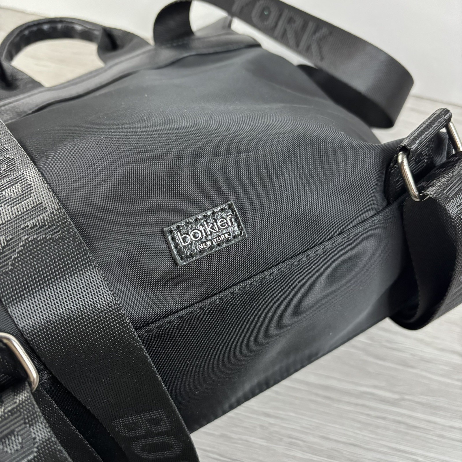 BOTKIER Vintage black Backpack Daypack Shoulder Bag Purse Vintage Trigger Canvas