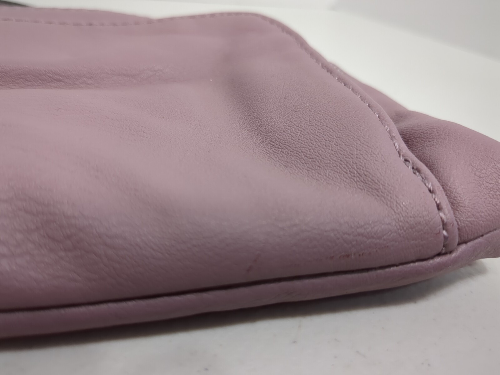 Simply Vera Wang Joyce Wristlet Bag Purse Mauve Pre-owned