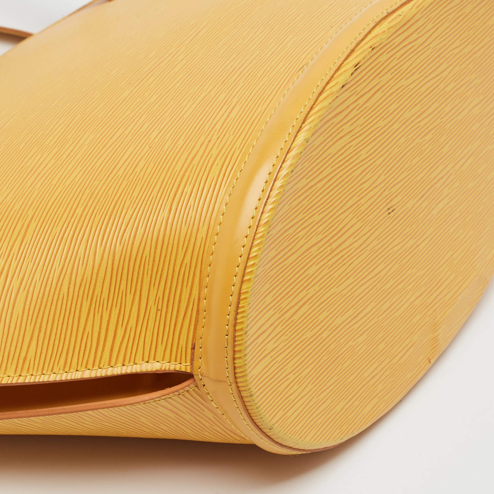 Louis Vuitton Saint Jacques GM Tassil Yellow Epi Leather Bag