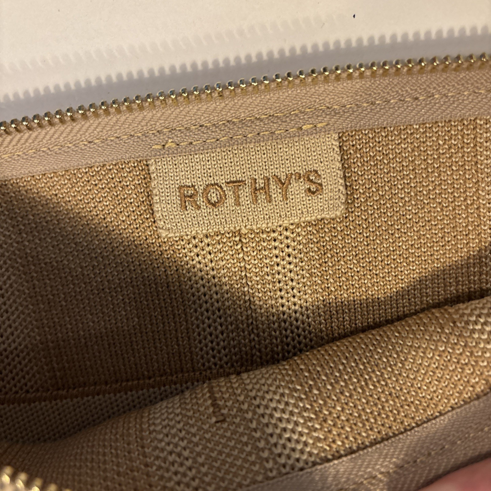 Rothy’s The Daily Crossbody Oat Latte. New with tags