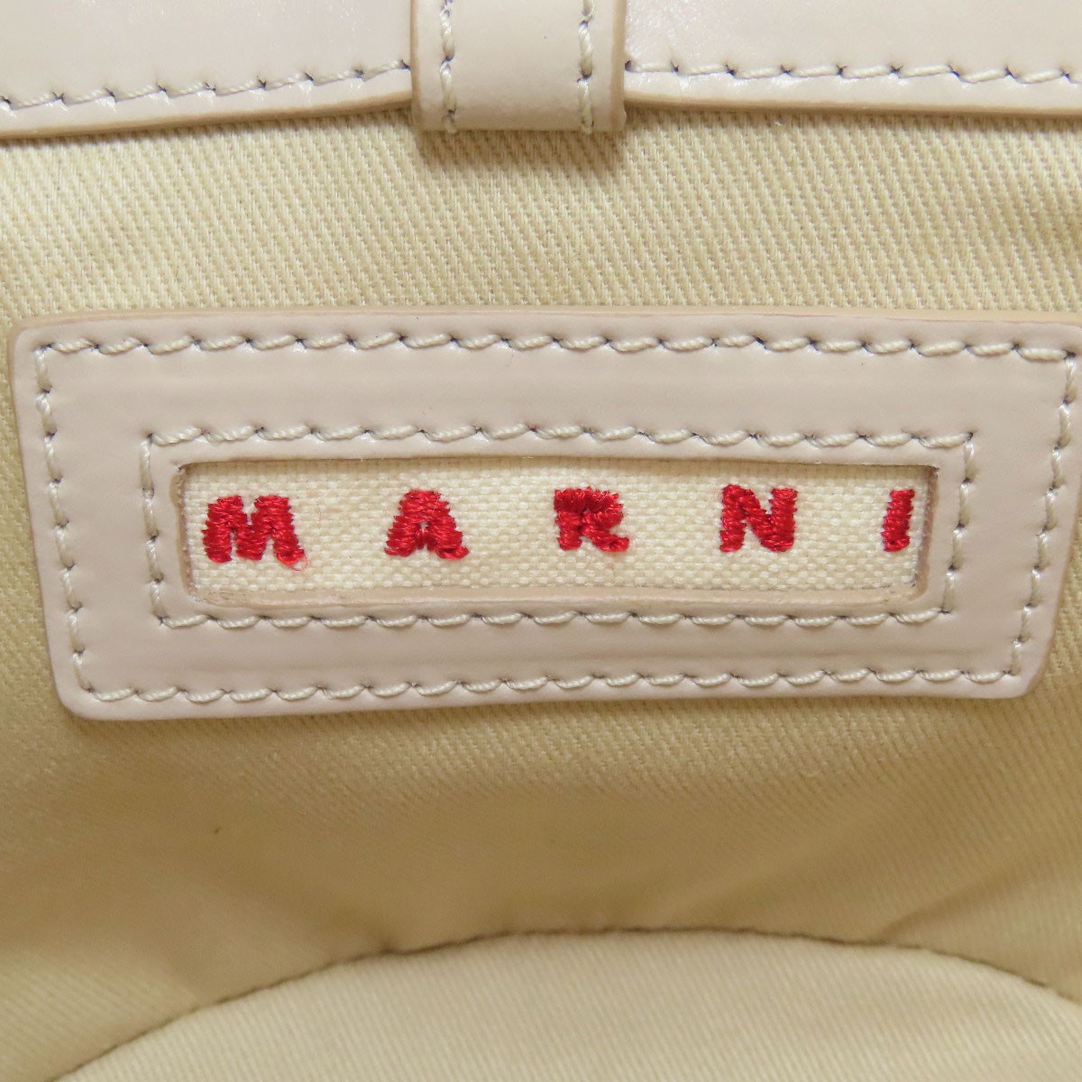 MARNI Tropicalia 2WAY Handbag Leather Cotton Ladies [Used]