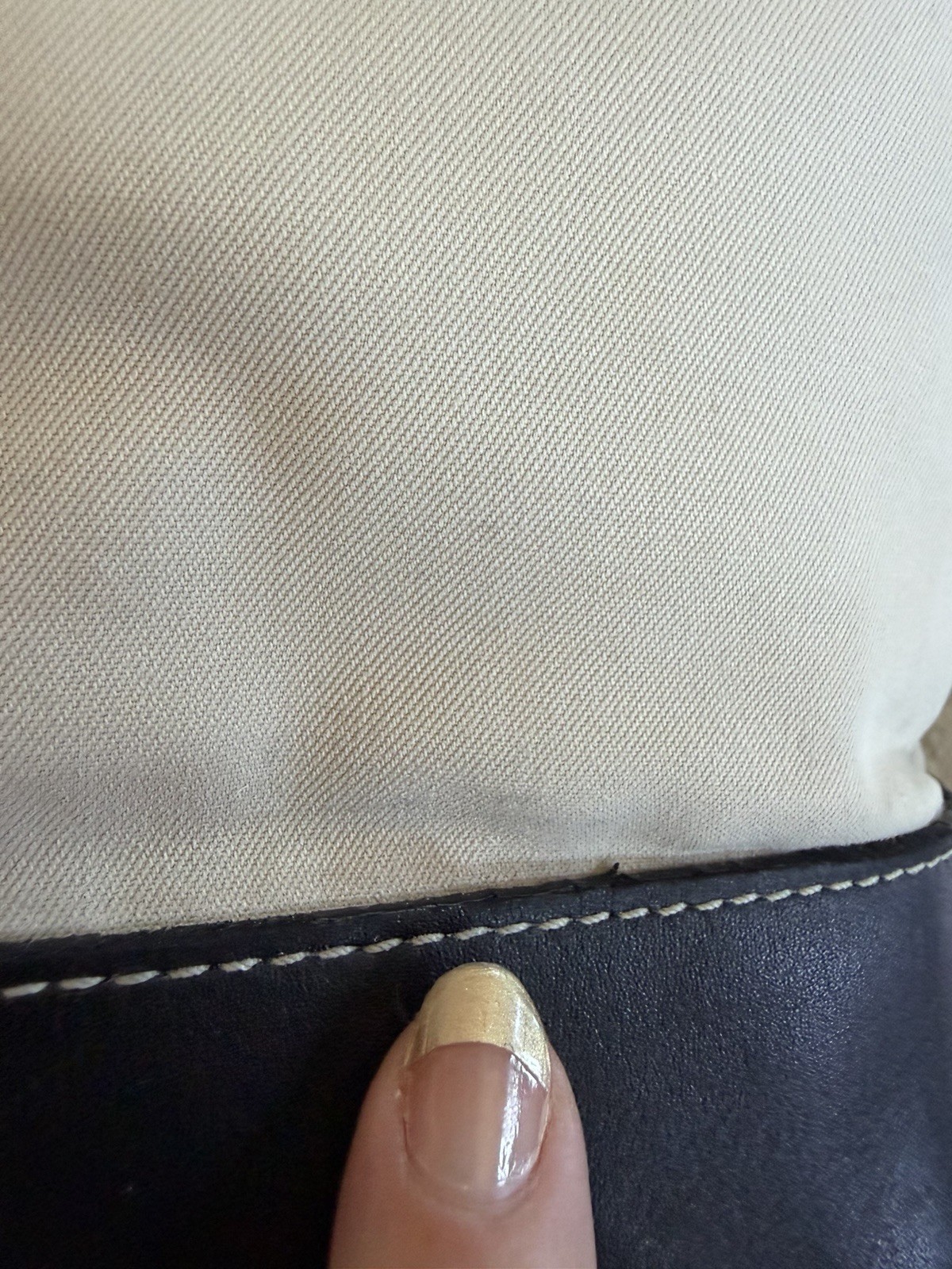 Vintage Coach Backpack 7703 “Princess Anne” Cream Canvas Princess Diaries Y2K