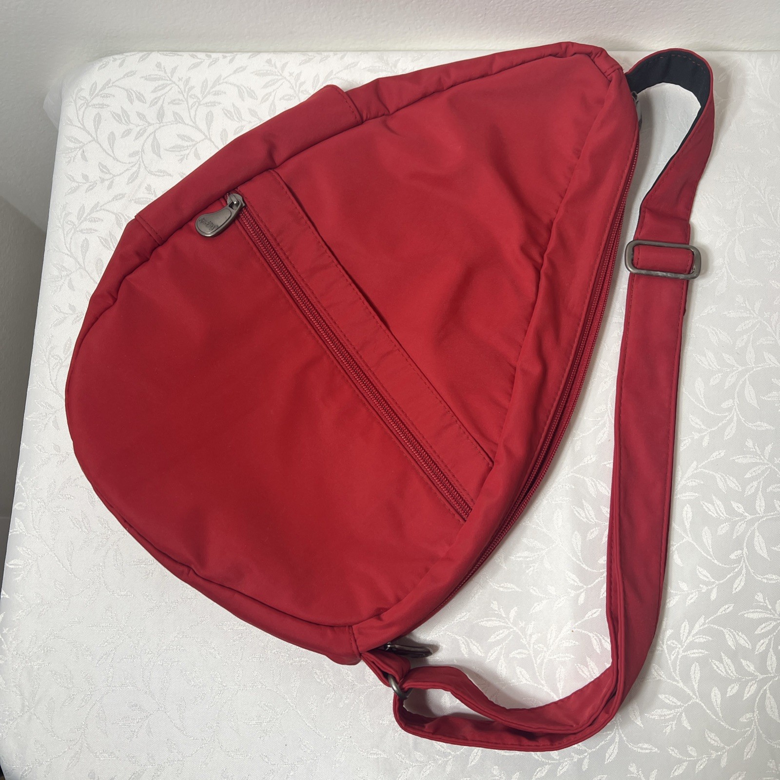 Ameribag Healthy Back Bag Bright Red Travel Everyday with Pockets