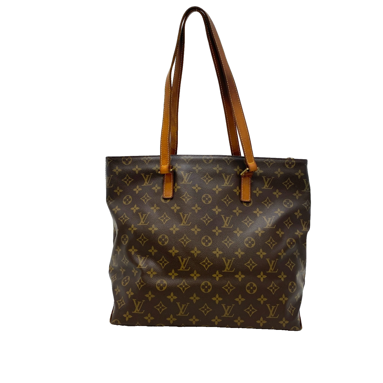 Louis Vuitton Monogram Cabas Mezzo Tote Shoulder Bag M51151 #GD448-313