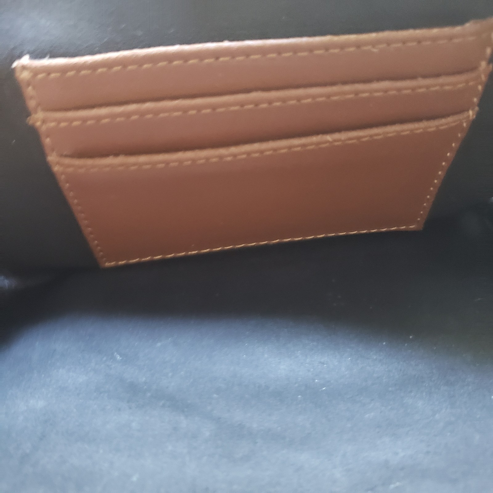 Great American Leather Works Black Soft Suade Purse Shoulder Cross Body Leather