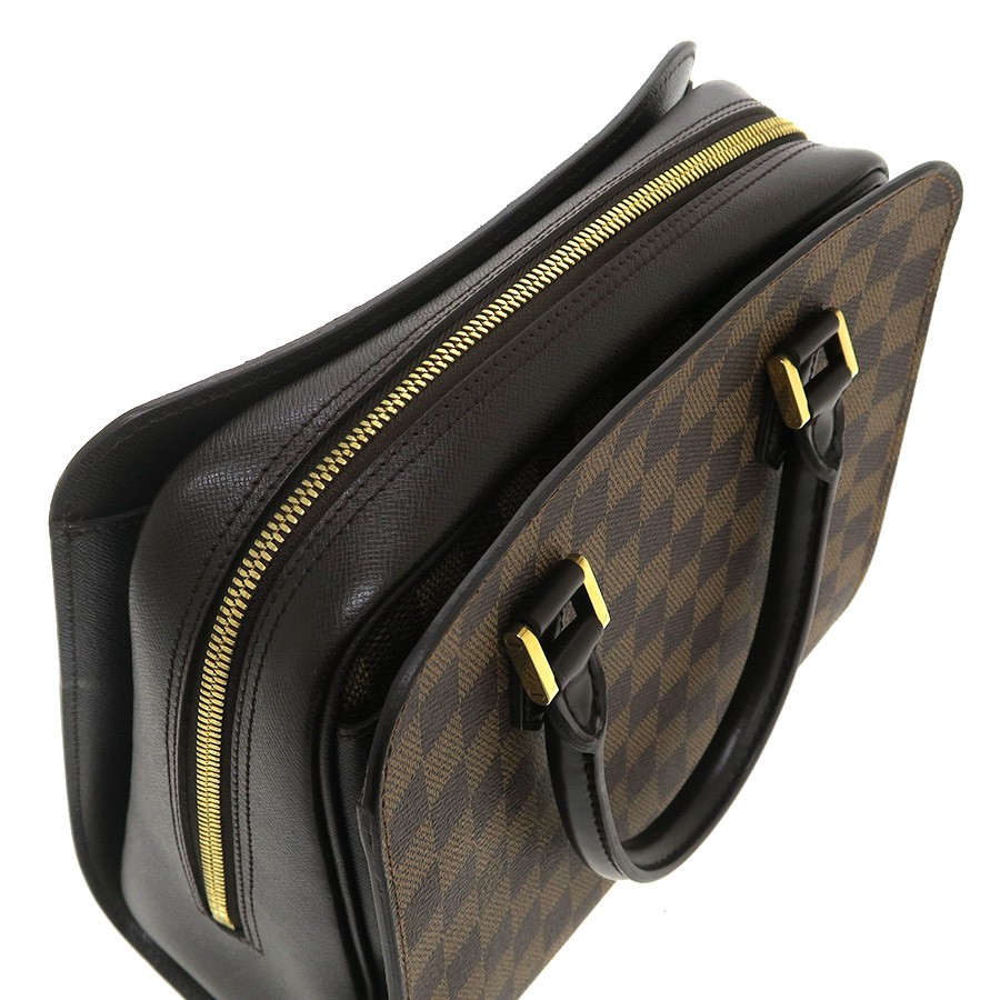 Louis Vuitton Triana N51155 Coated Canvas Brown Bag #SAB15603
