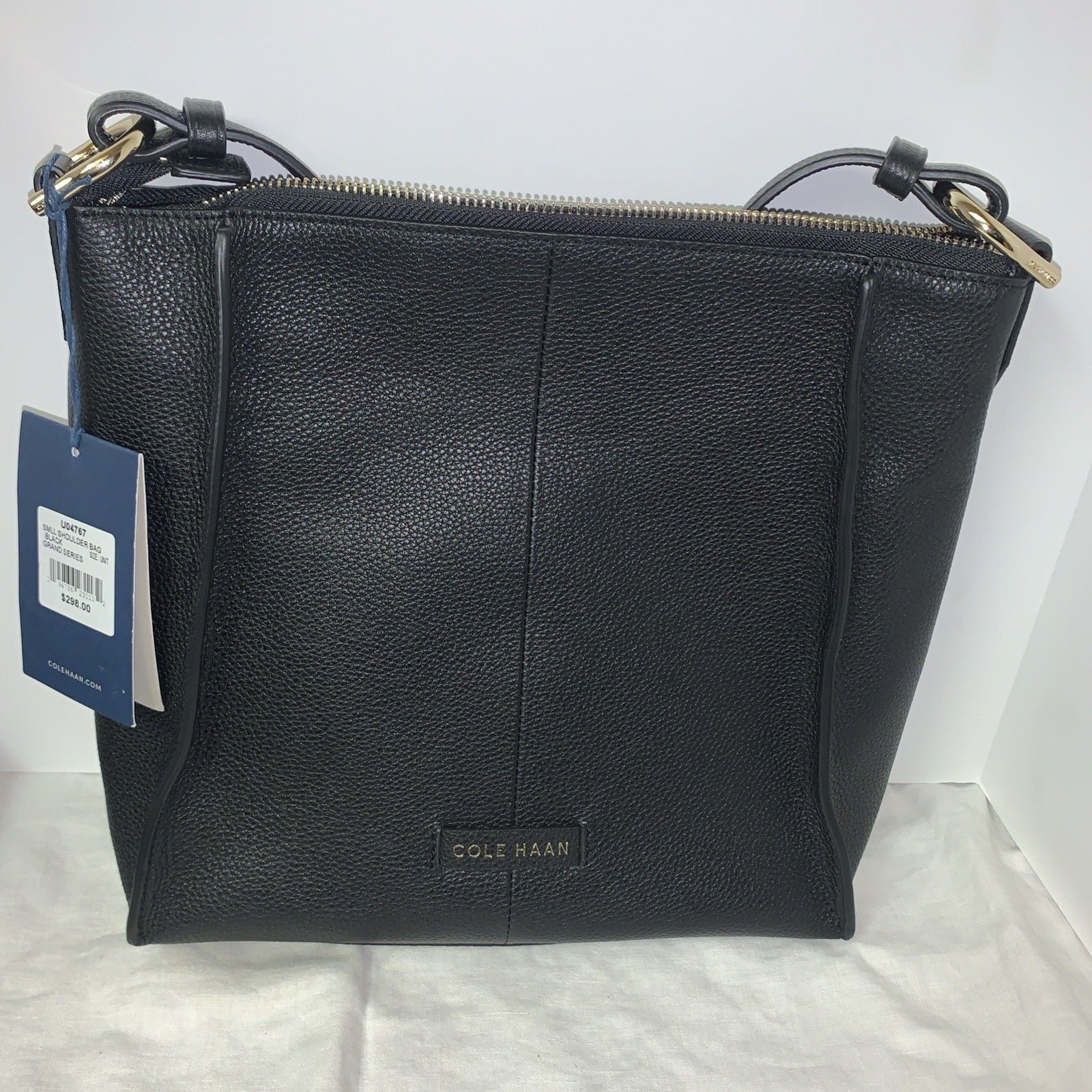Cole haan handbags grand series small shoulder bag black 10.5x12x3.5