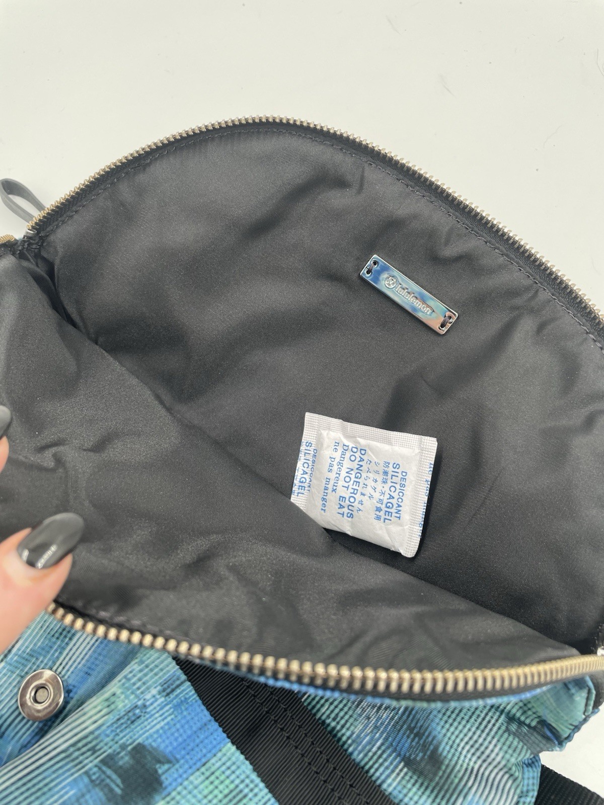 ❤️ RARE Lululemon Festival Bag Sun Dazed Multi Blue / Black Travel Crossbody
