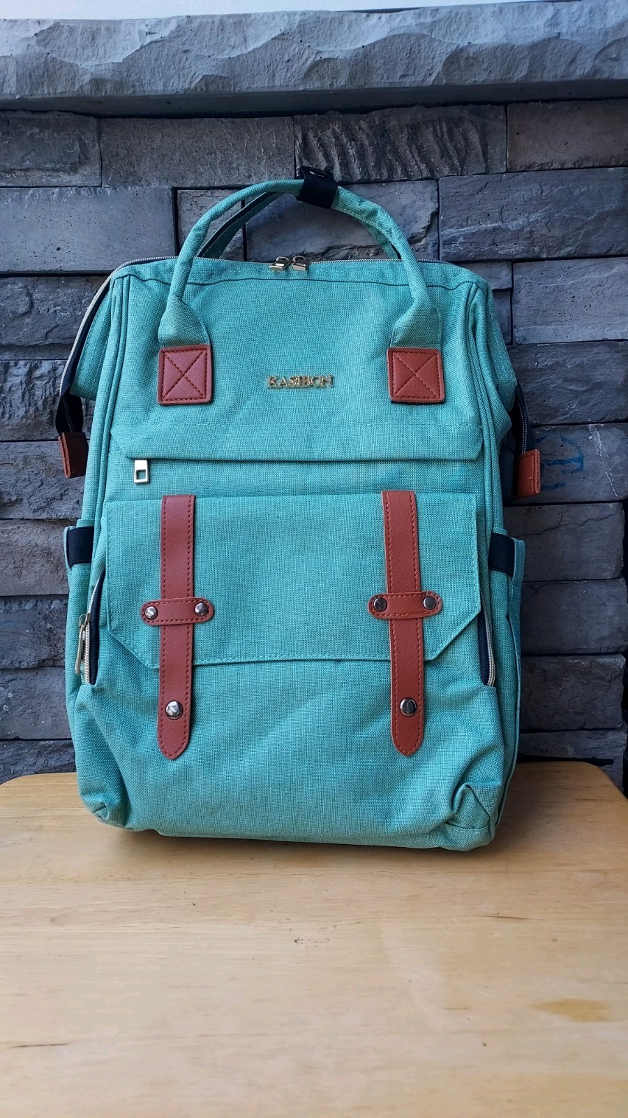 NEW Kasibon Backpack with Laptop Sleeve and USB Charging Port