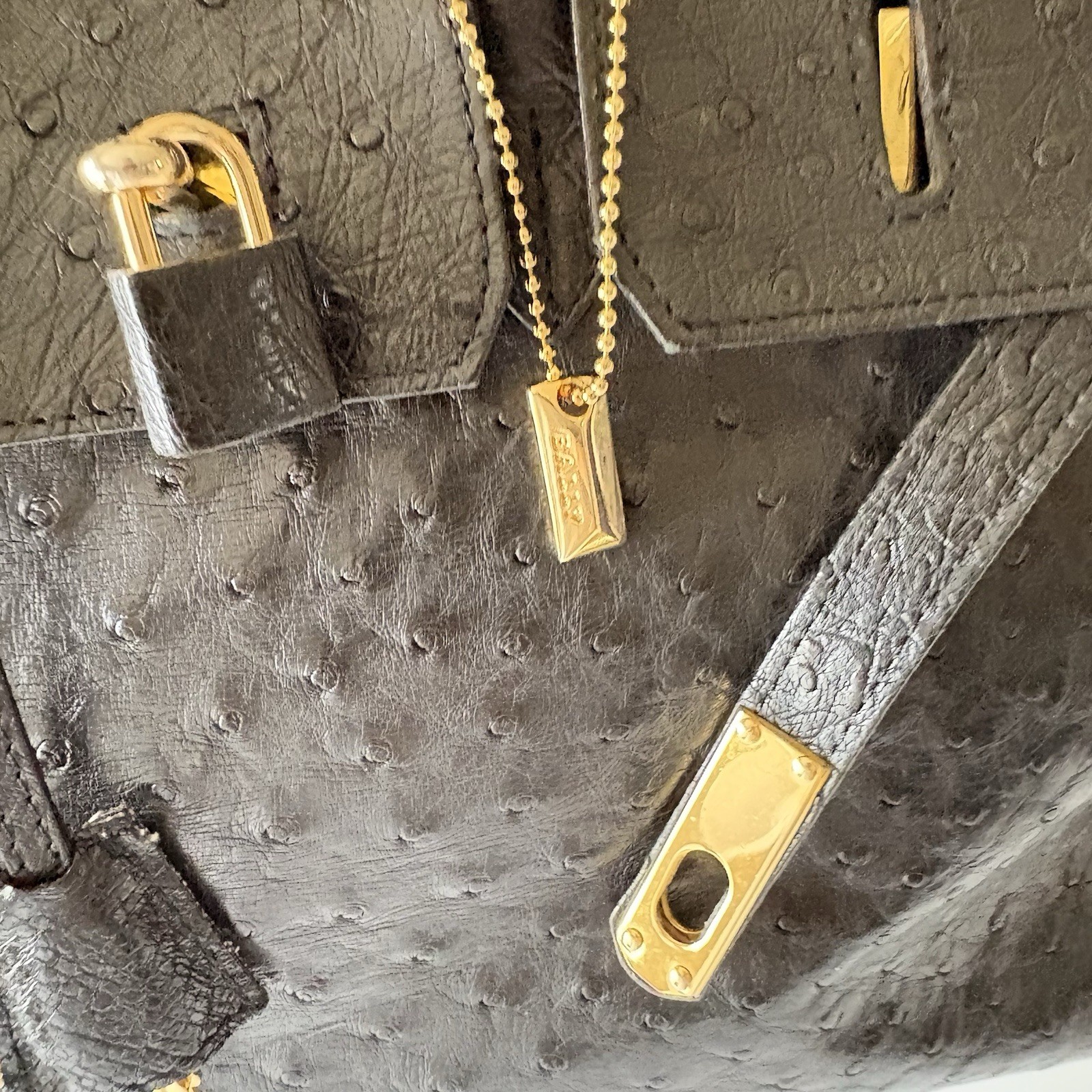 Authentic BALLY Hand bag Black Leather From Japan 01224