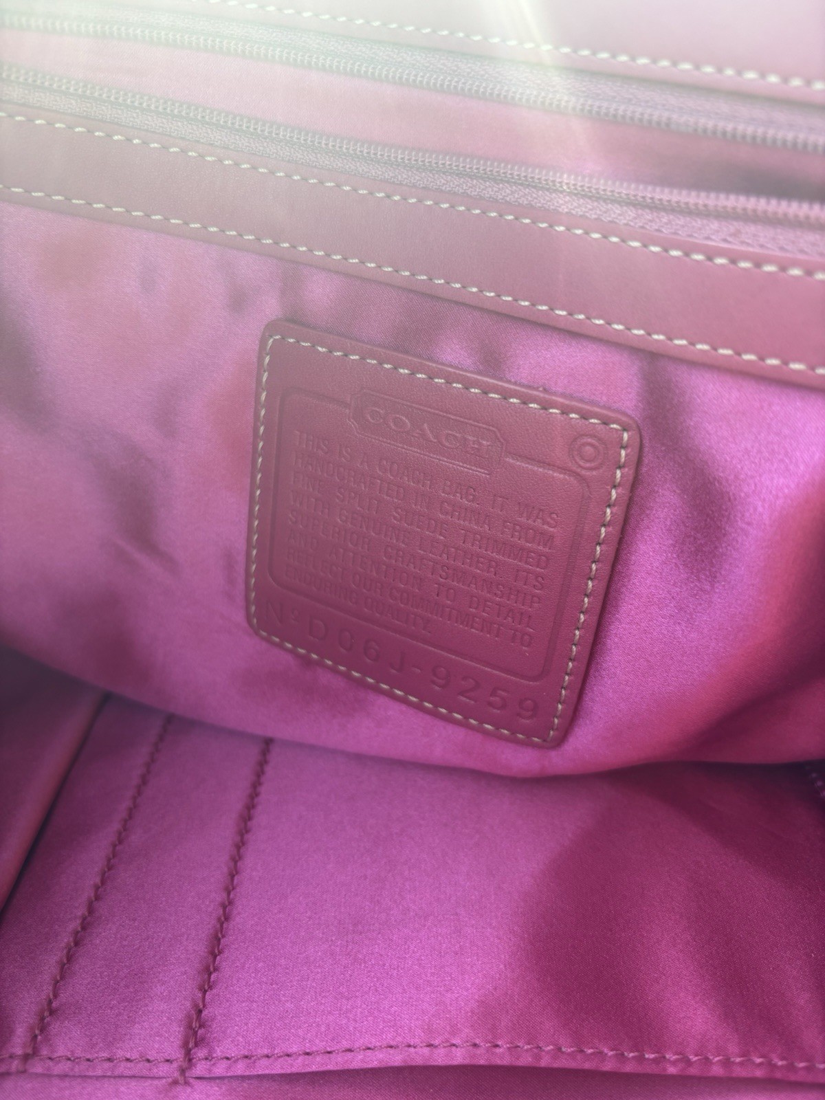 AUTHENTICATED Coach ULTRA RARE “Peace for Poppies” Tote