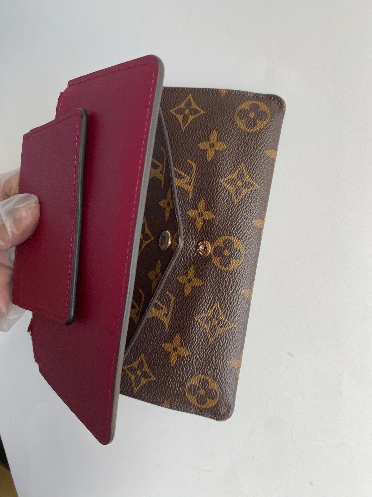 Louis Vuitton Monogram Jeanne Wallet Complete 3 Piece Set