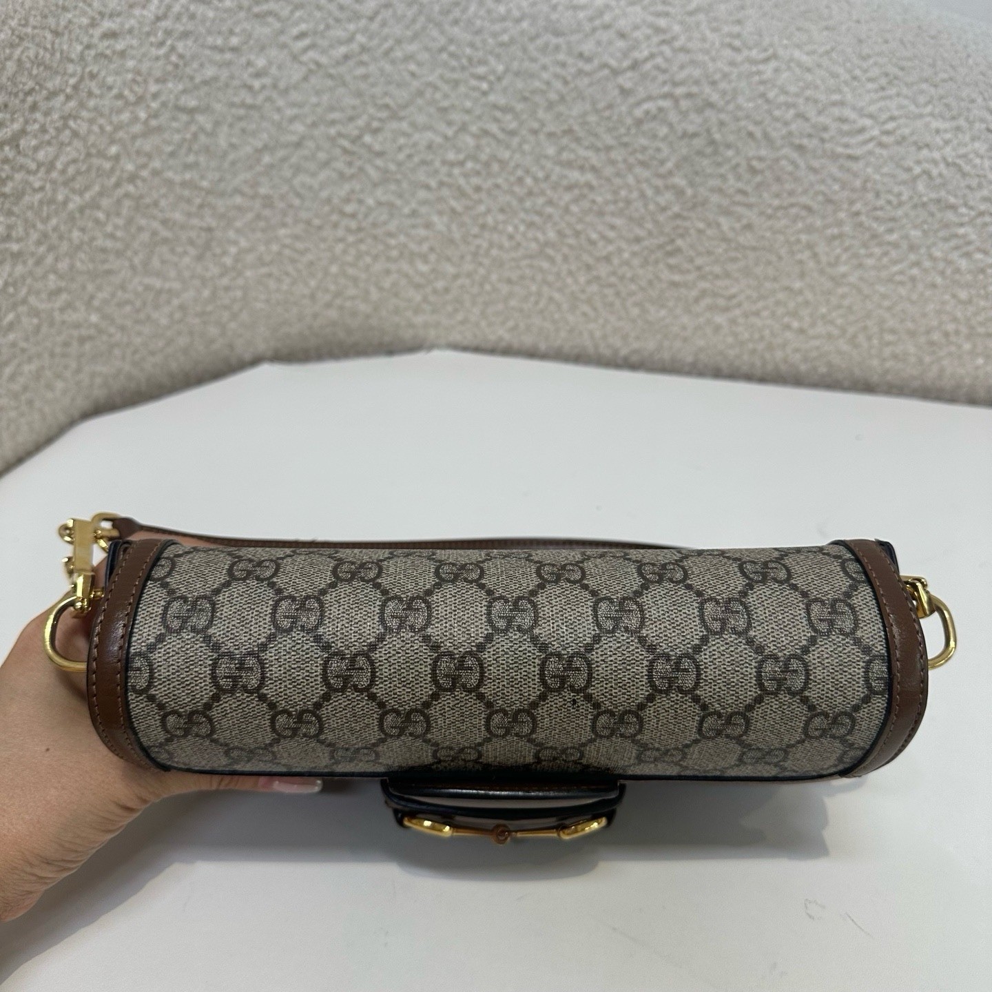 Gucci 1955 hosebit baguette saddle bag size: 23.5×13×5.5cm