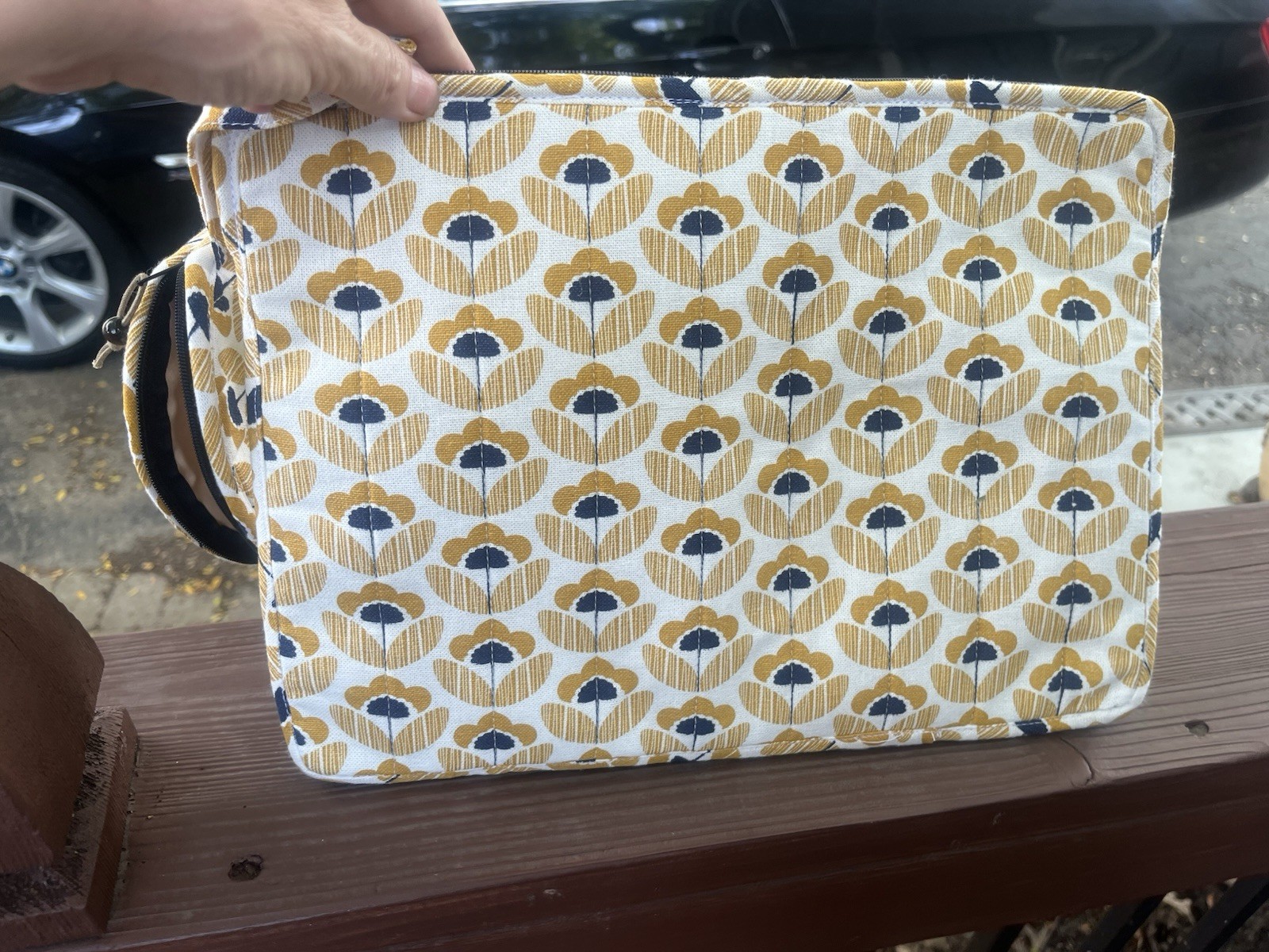 Blanco Cotton Bag With Coin Purse