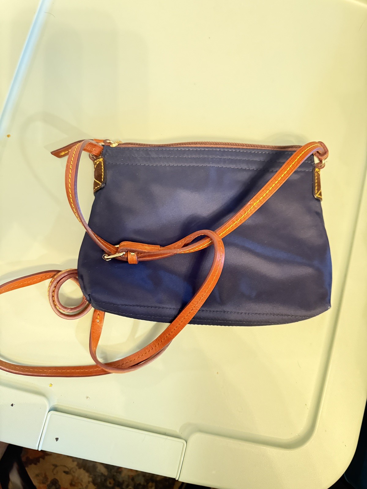 Dooney Bourke Nylon Blue Crossbody Bag