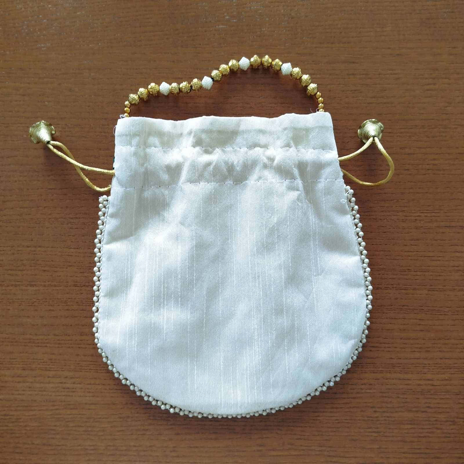 Beautiful Indian Embroidered Potli Bag / Ethnic Pouch