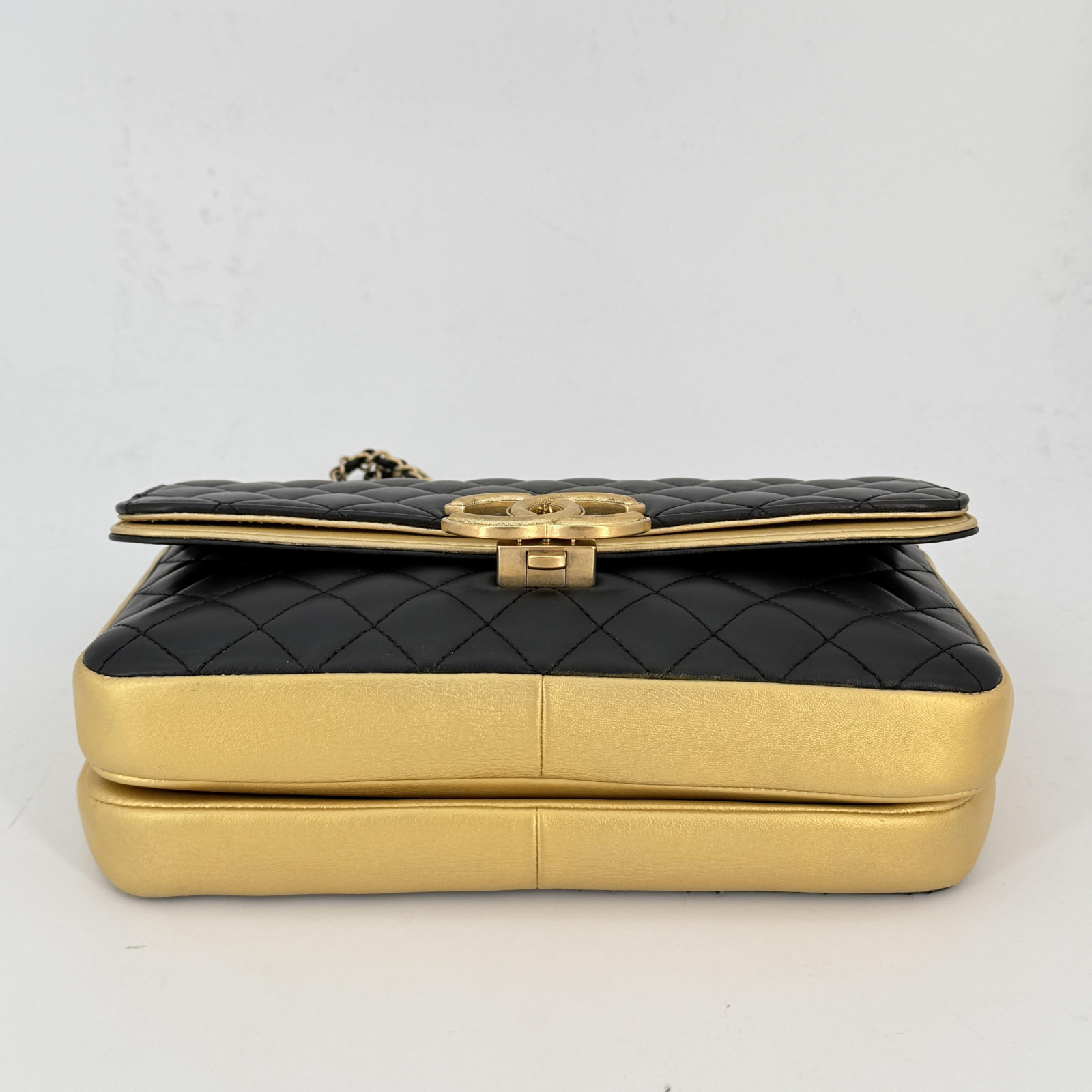 Chanel CC Chic Flap Bag Quilted Calfskin