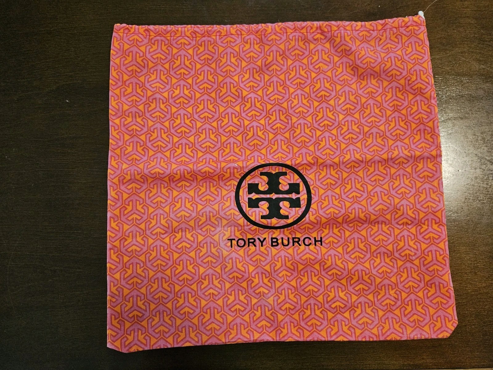 TORY BURCH Dust Bag Drawstring Protector Packable Travel 11 inch x 10.5 inch