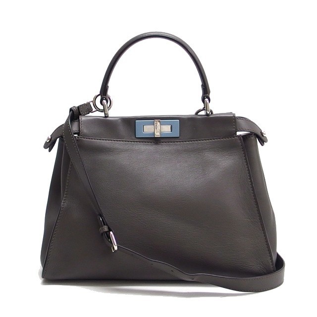 Fendi Peekaboo Regular 2-Way Shoulder Bag　1OT03017