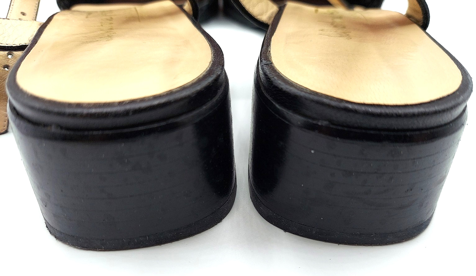 Salvatore Ferragamo Nappa X In Woven Nero Nappa Calf Size 9