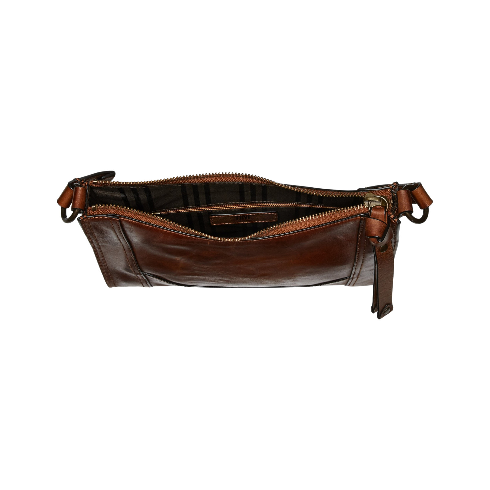 Frye Melissa Zip Leather Crossbody Bag – Cognac – NWT – $198