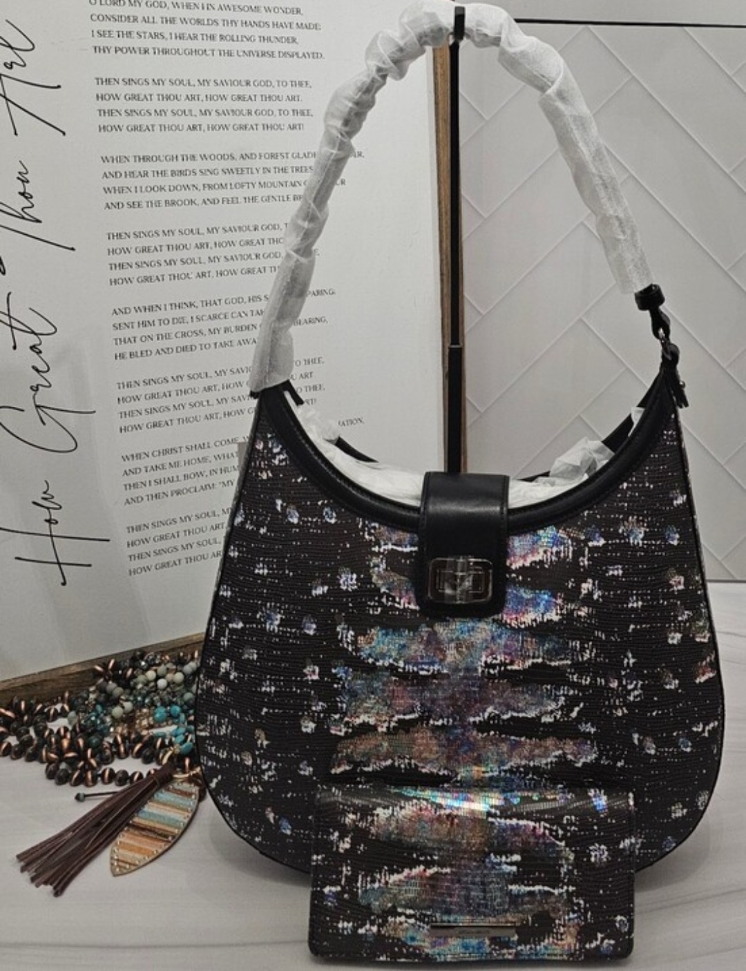 **Brahmin Fallon + Ady Wallet Multi Spectacle NWT Set**