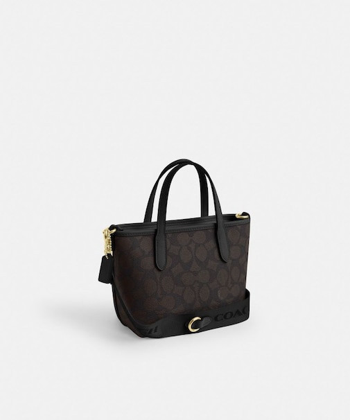 Coach Outlet City Mini Tote Bag CW032 IMXAQ 6.10 x 5.51 x 3.54 in
