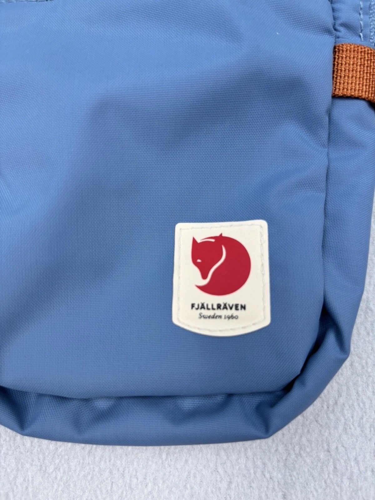 Fjallraven High Coast Pocket Water Resistant Small Blue Adjustable Strap