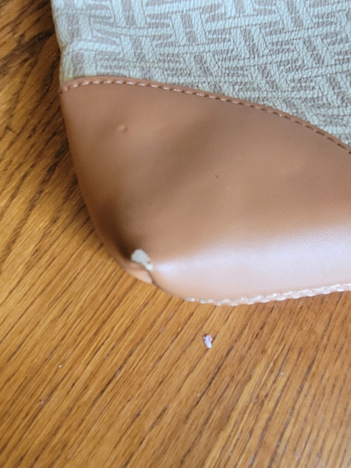 Tommy Hilfiger Monogram Crossbody Bag- Flaws On The Corners See Photos