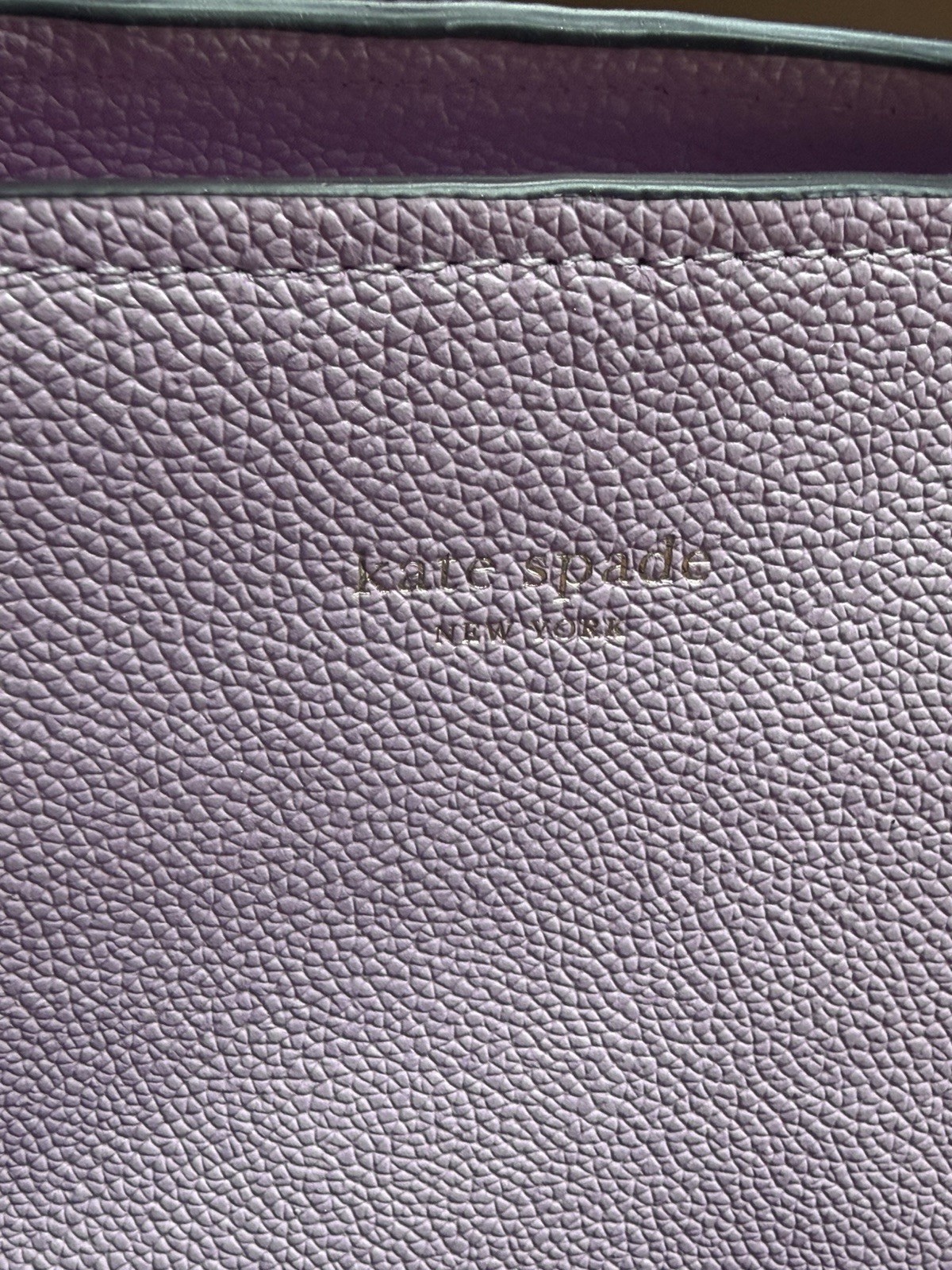 Kate Spade Margaux Lilac Moonlight Leather Large Tote PXRUA226 NWT $298 MSRP
