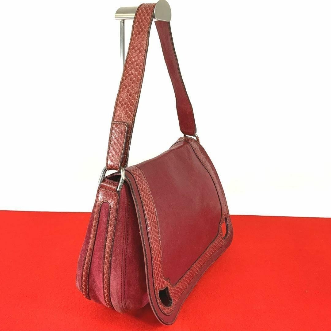 Cartier Marcello shoulder bag bordeaux 13.3*8.6*3.7 inch