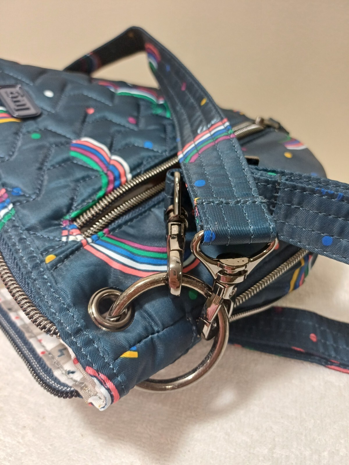 Lug Swivel Convertible Crossbody Sholder Purse Bag Adjustable Strap RFID Block