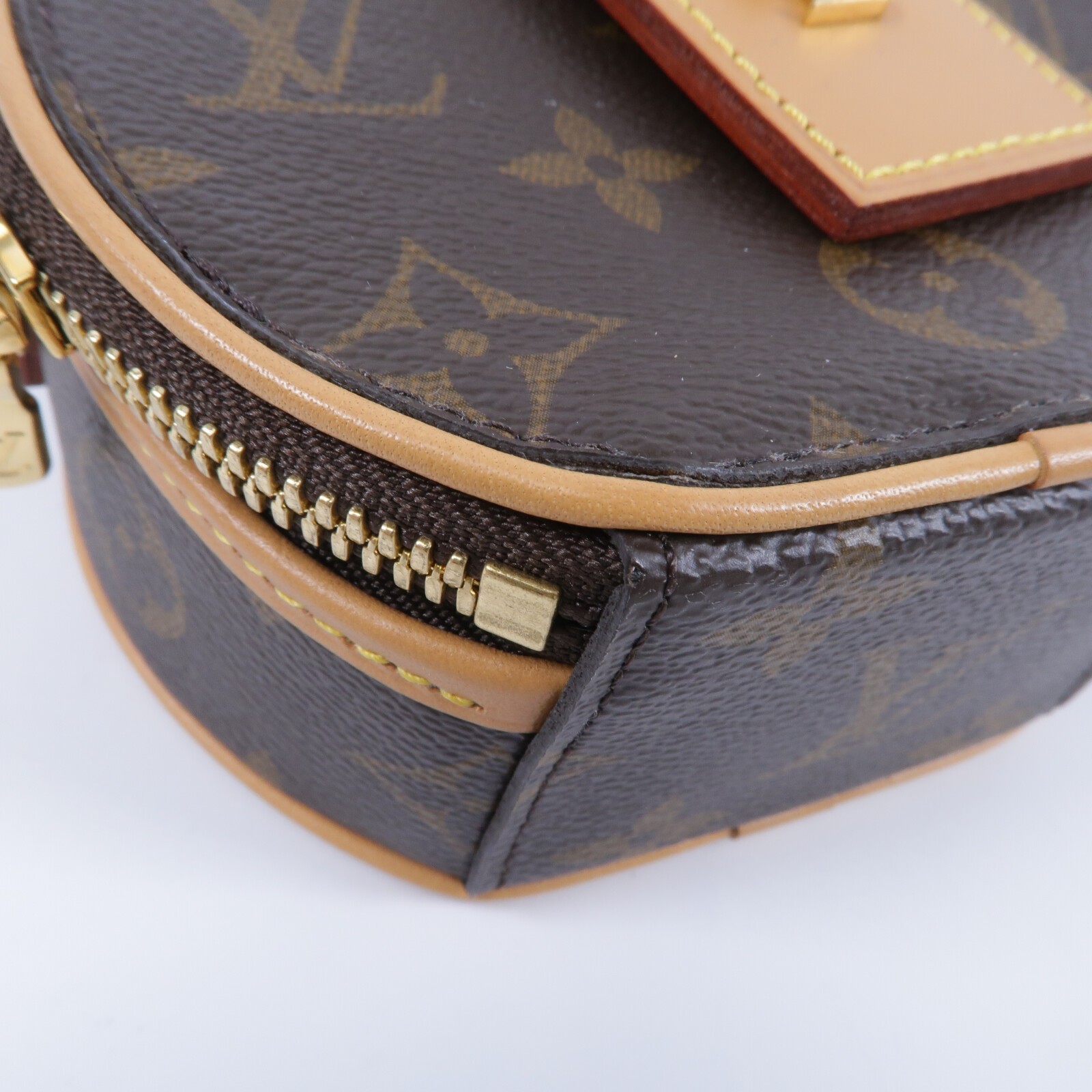 LOUIS VUITTON LV GHW Mini Boite Chapeau 2 Way Shoulder Bag M44699 Monogram Brown