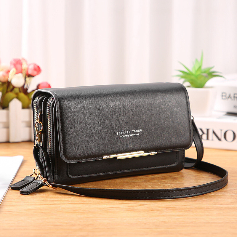 Female Girl Student Small Shoulder Bag Pocket Change Bag Wallet Mobile Phone Bag