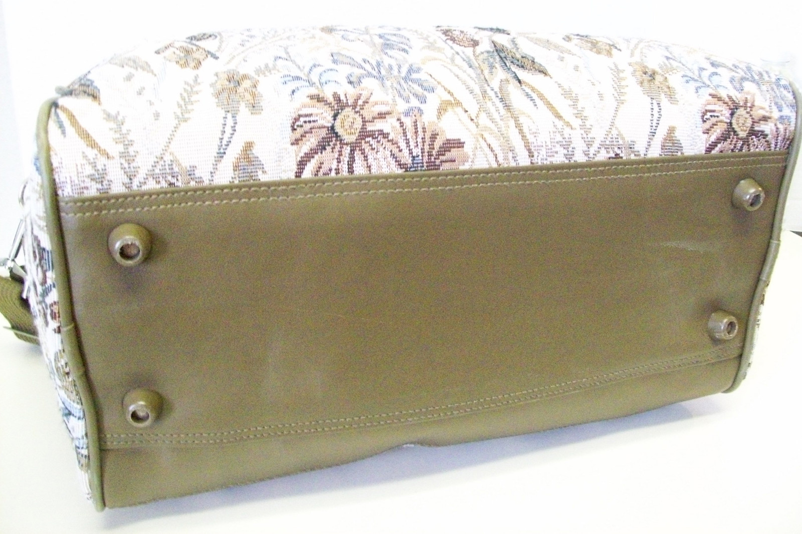 Jordache Tapestry Floral Multi-Colored Handbag Shoulder Bag Satchel Tote Duffle