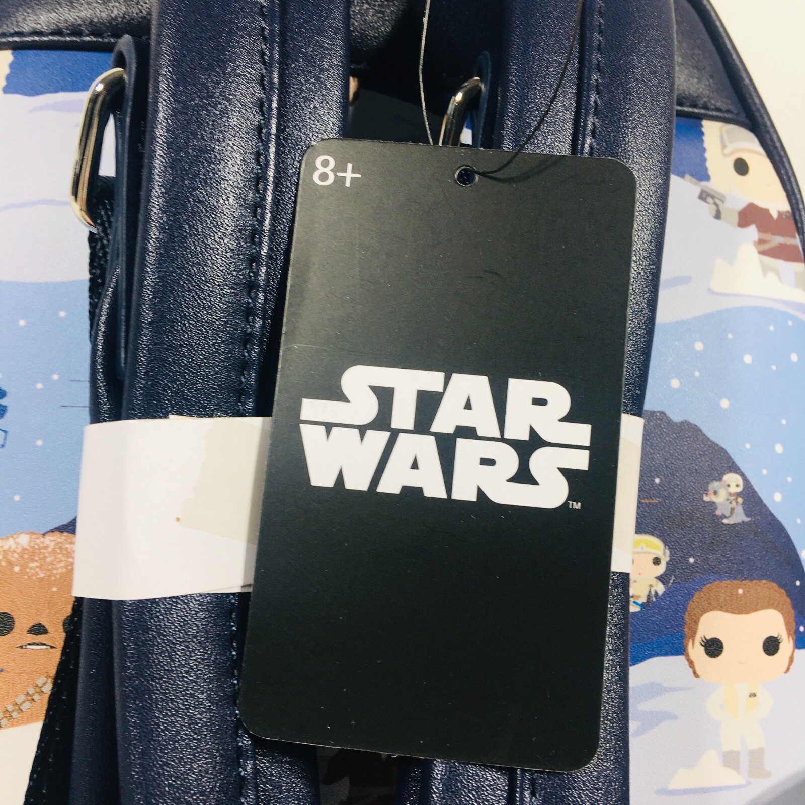 Loungefly POP Star Wars Hans Solo Princess Leia On Hoth Mini Backpack Exclusive