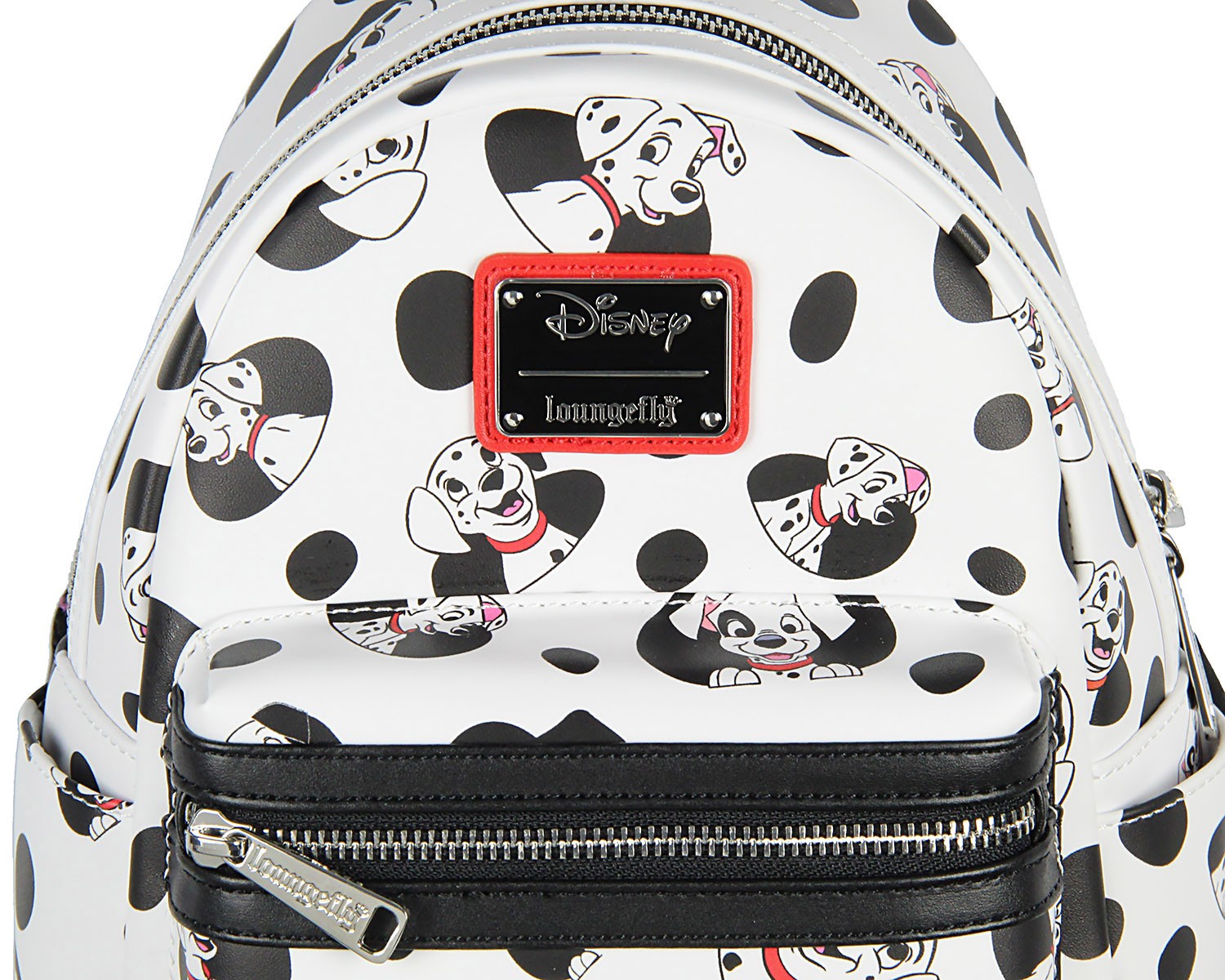 Loungefly Disney 101 Dalmatians Spots and Pups Allover Print Mini Backpack