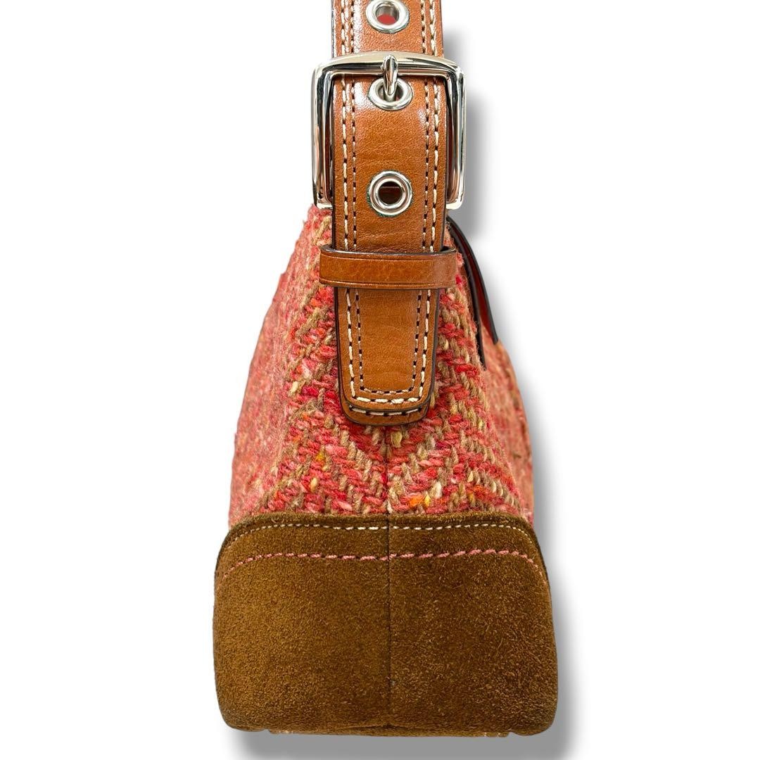 COACH Hamptons Demi Wool Accessory Pouch