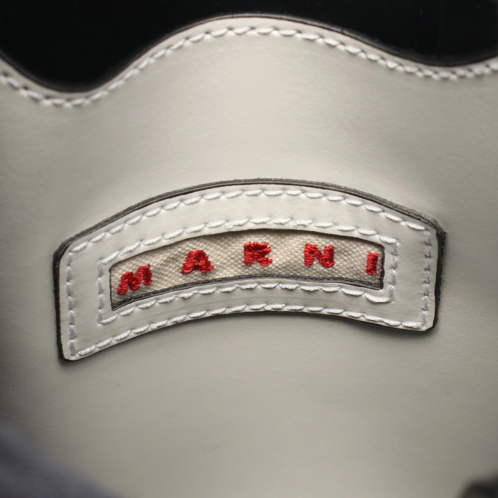 MARNI MUSEO 2WAY Handbag Beige Leather #RCB9906