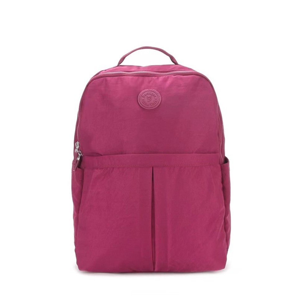 Lightweight Water-Resistant Nylon Backpack Travel School Work Daypack for Women