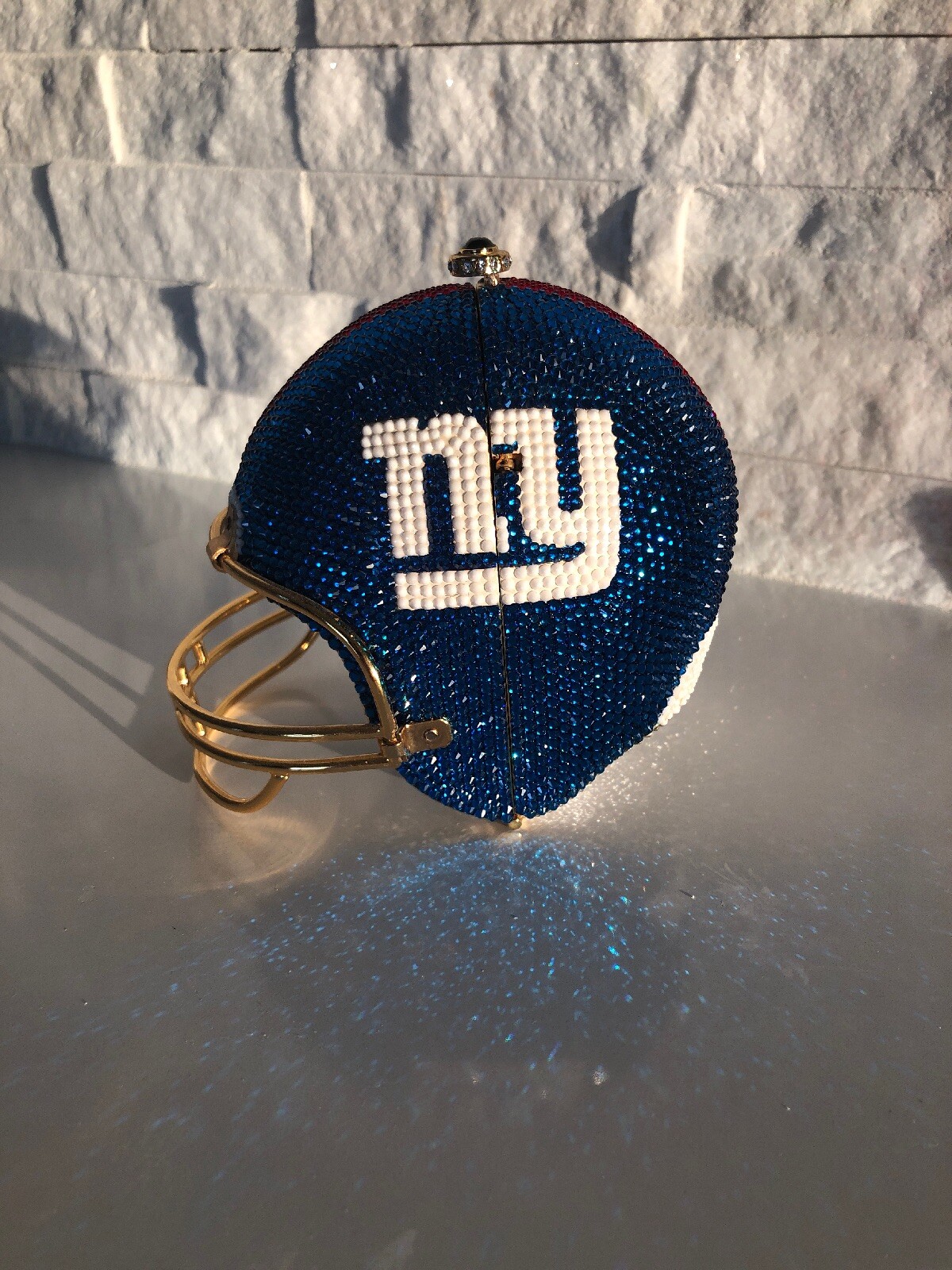 kathrine baumann New York giants Helemt Purse Danny Dimes