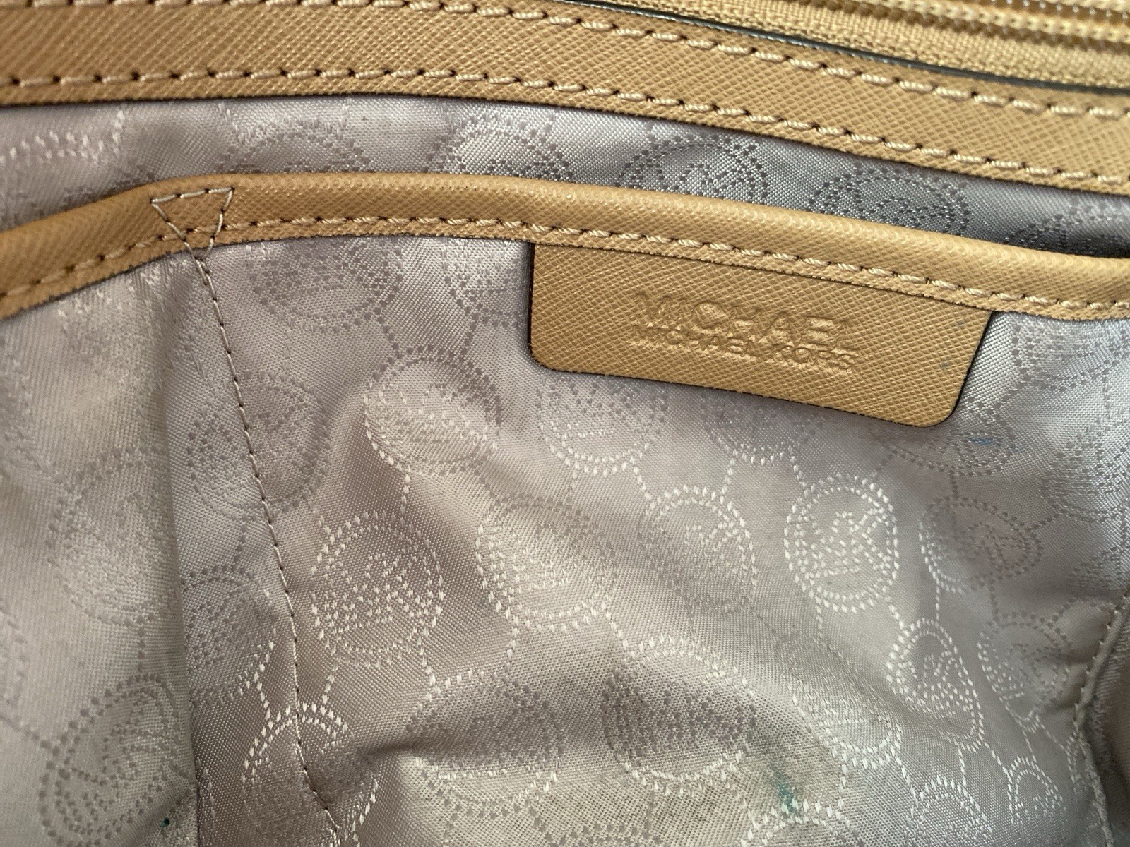 Michael Kors Sutton Suntan and Black- Rare