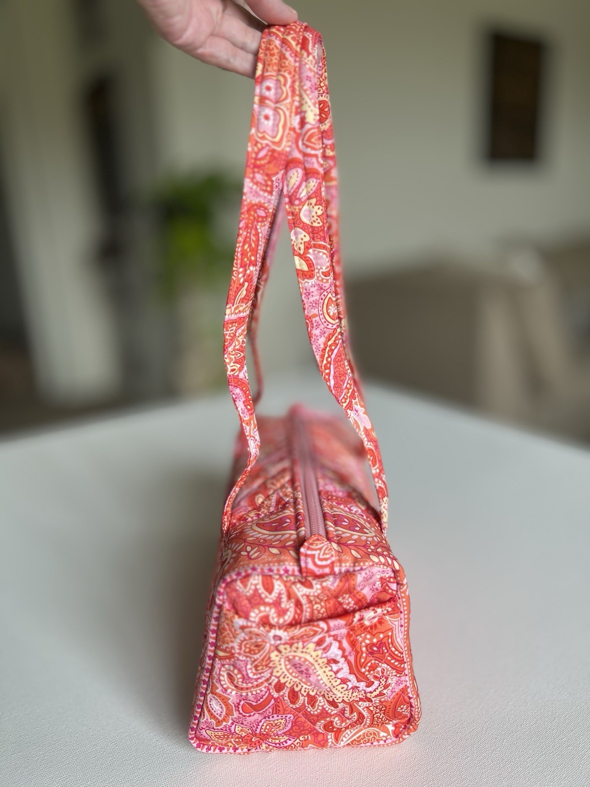 NWT Vera Bradley • Original 100 Handbag • Sherbet in Premium Cotton