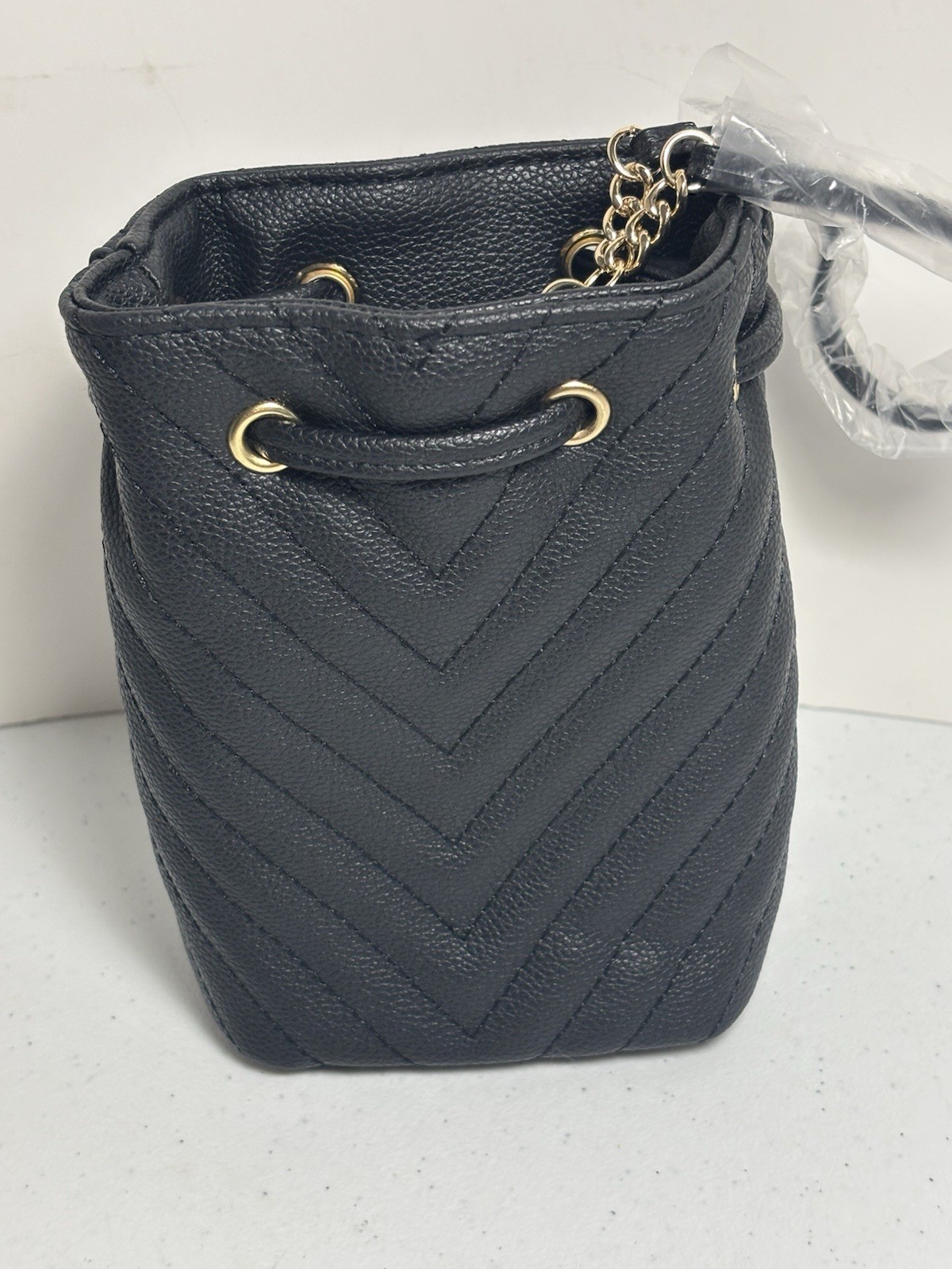 Victoria Secret V-Quilt Perfume Pouch V Monogram NWT