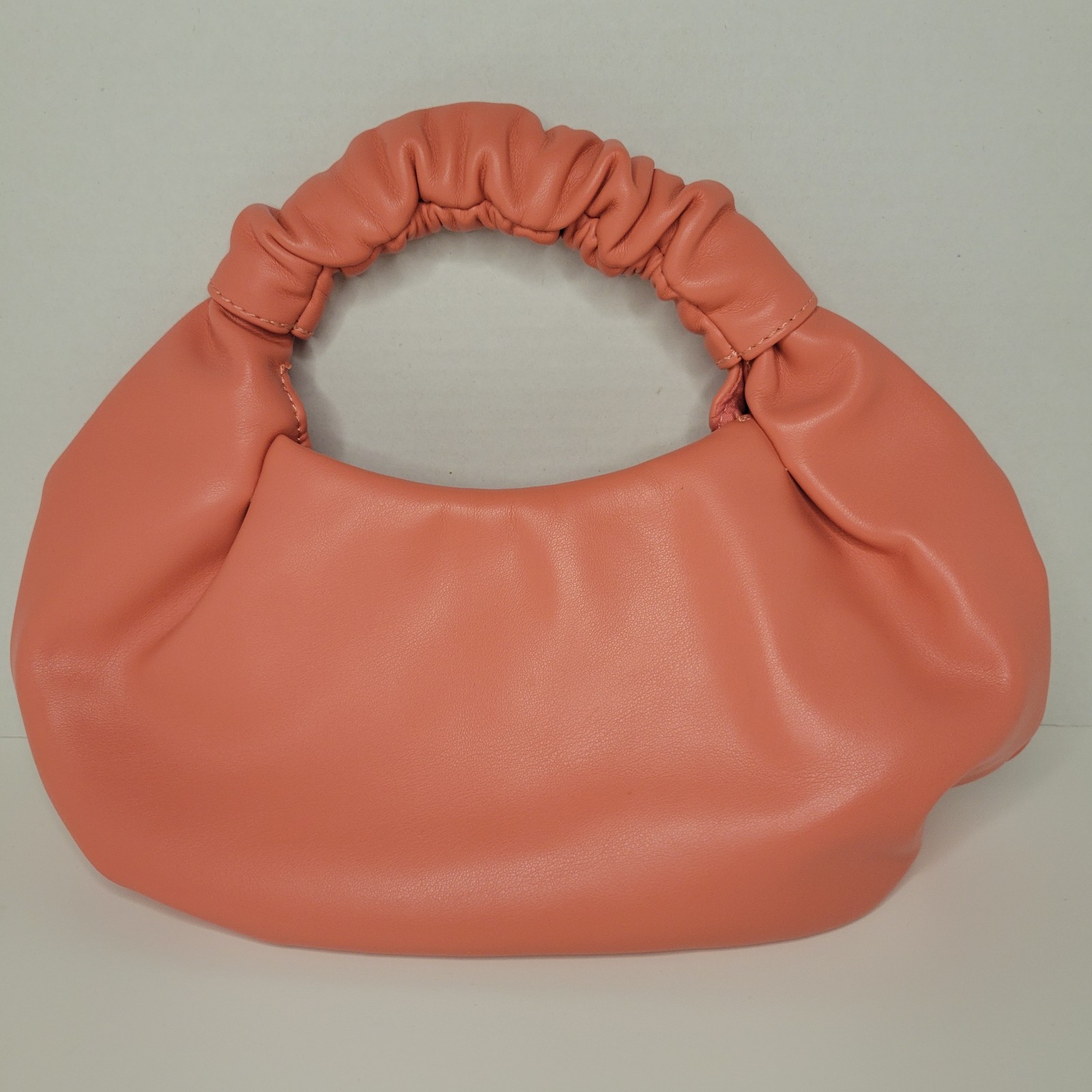 The Drop Women’s Addison Soft Volume Top-Handle Bag Small Salmon/Pink