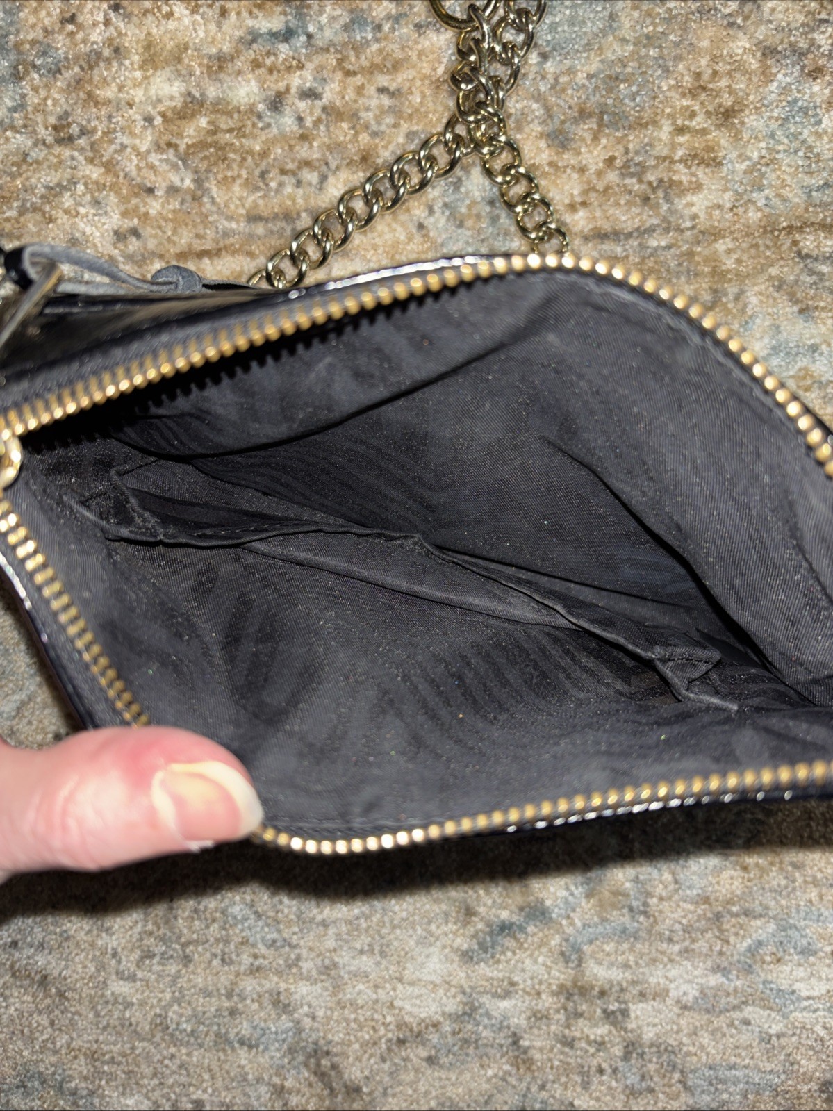 Rebecca Minkoff – Mini M.A.C. Black Crossbody Gold Hardware